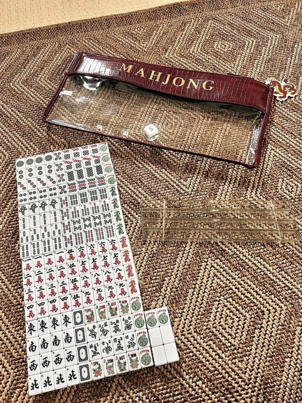 Mahjong Travel tile set